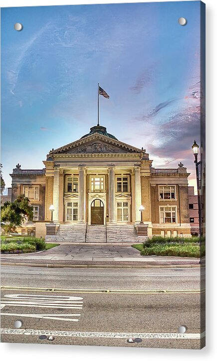 Calcasieu Parish Court House - Acrylic Print