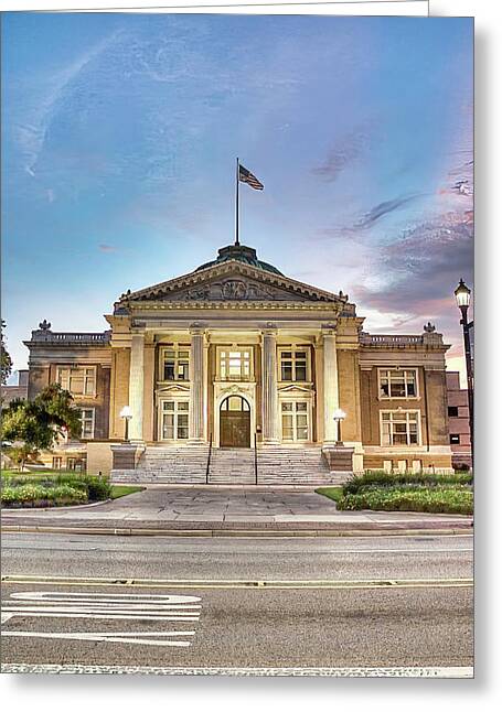 Calcasieu Parish Court House - Greeting Card